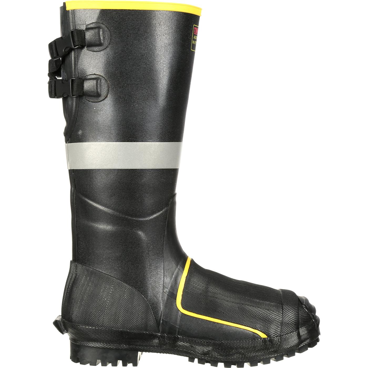 most comfortable steel toe rubber boots