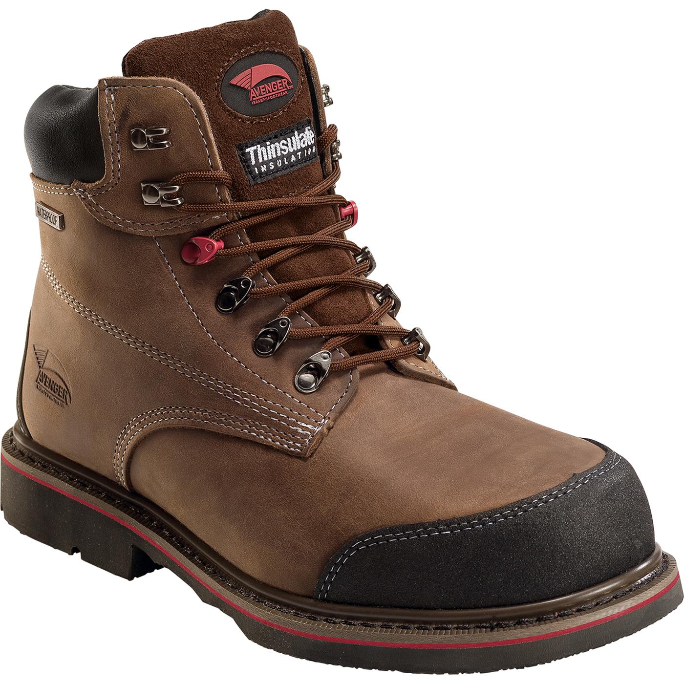 avenger composite toe waterproof work hiker