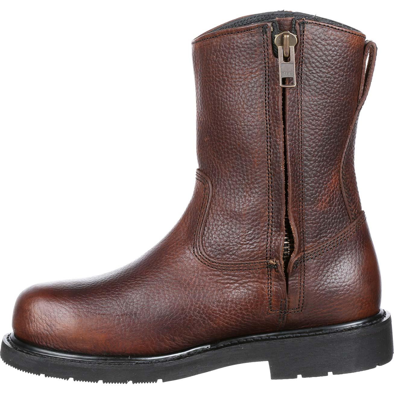 thorogood duty boot zippers
