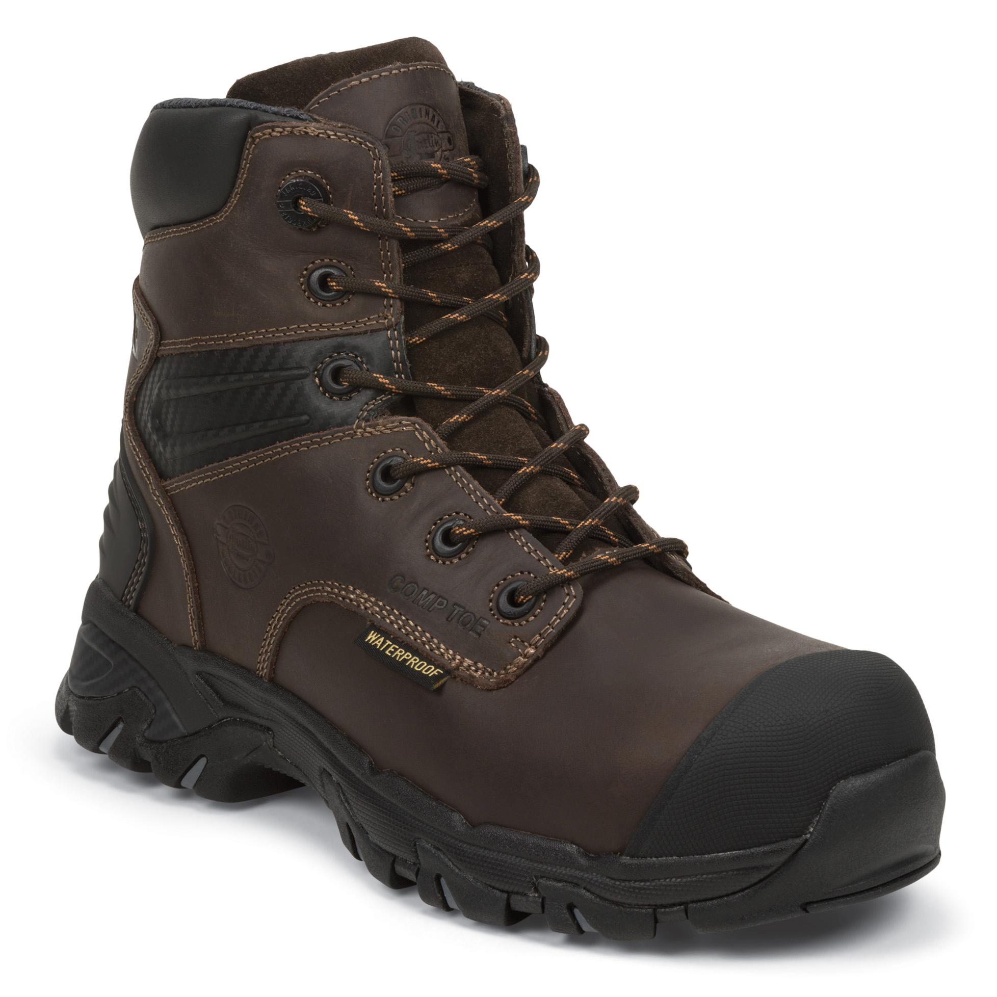 justin safety toe work boots