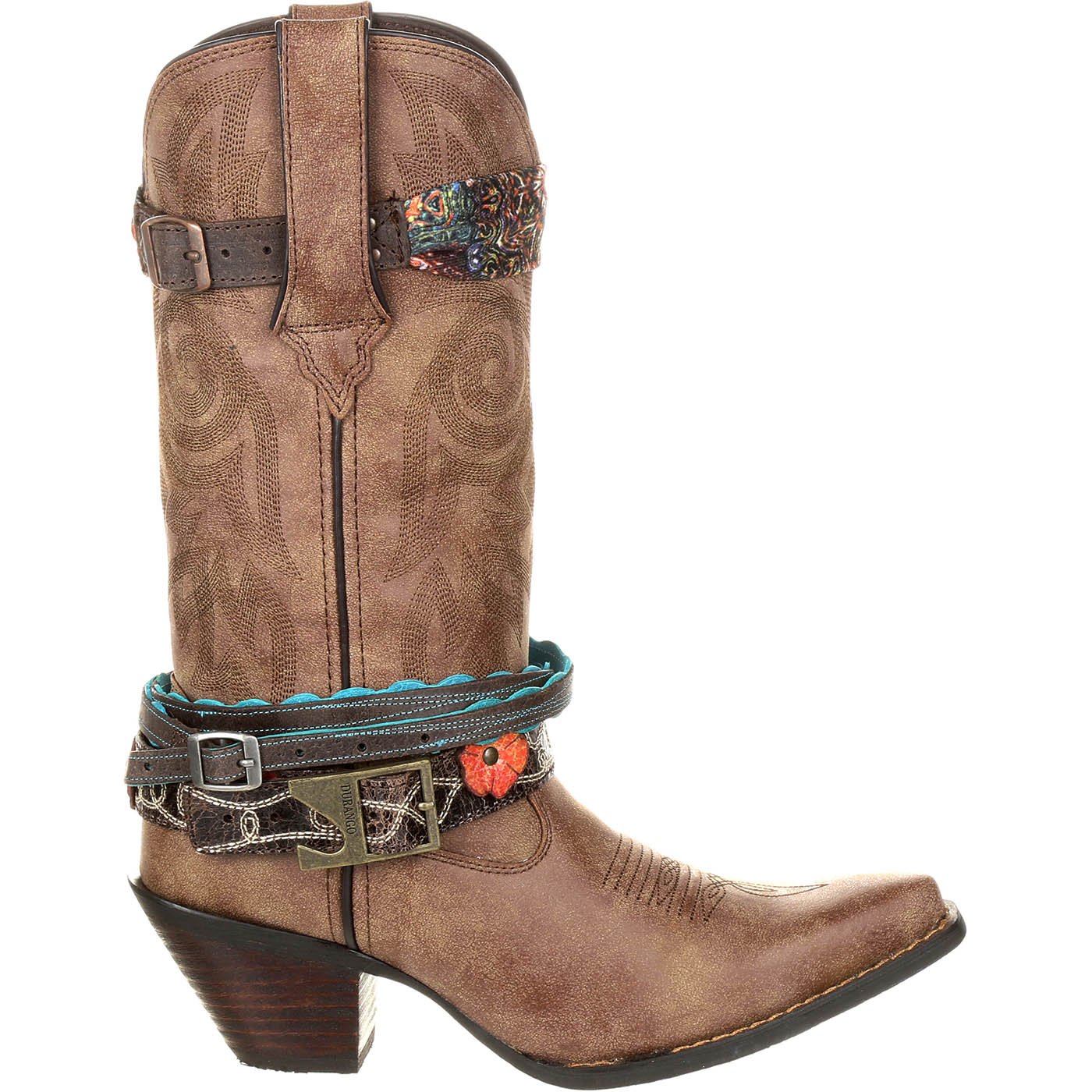 Crush By Durango Womens Accessorized Western Boot Dcrd145
