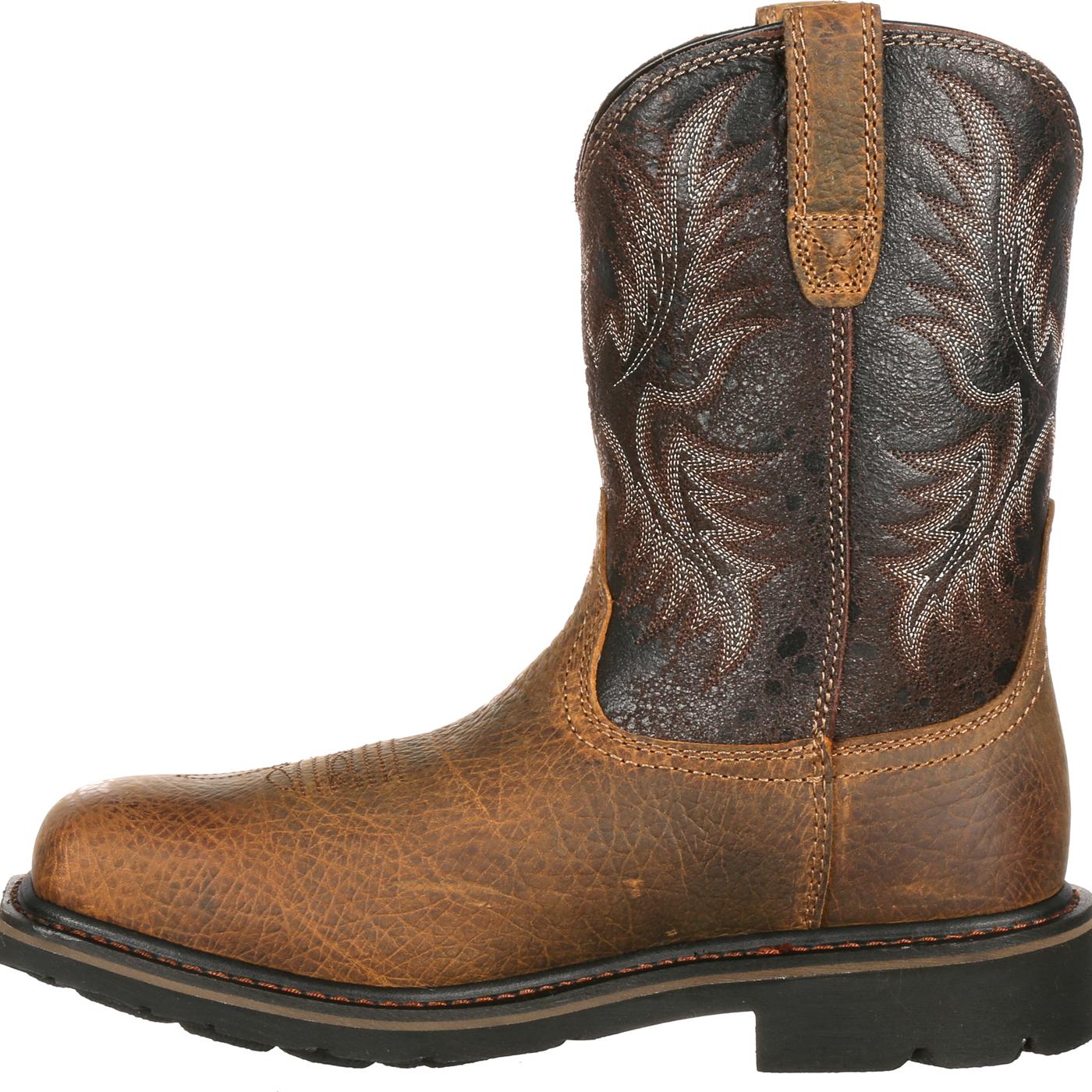 ariat steel toe mocs