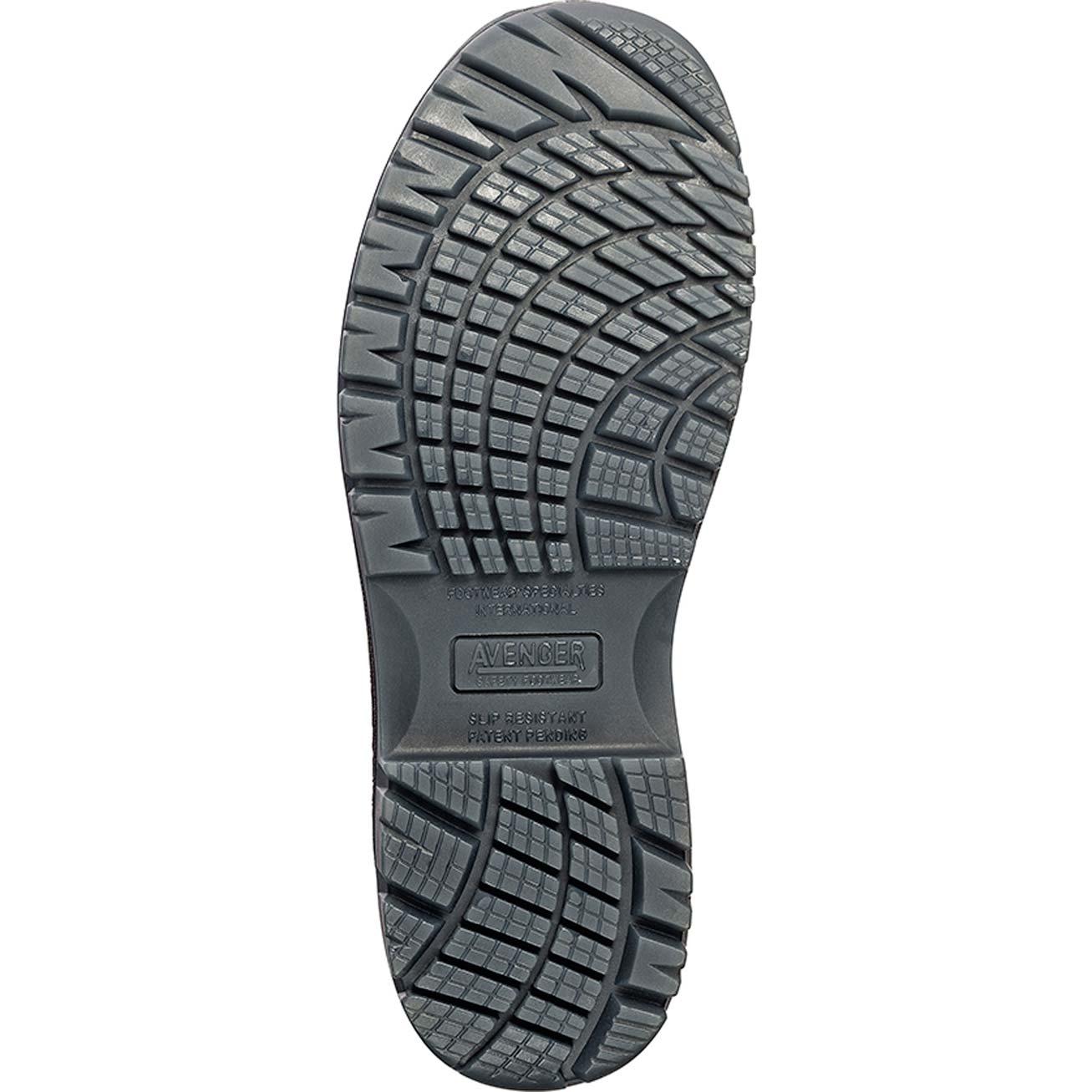composite toe oxford work shoe