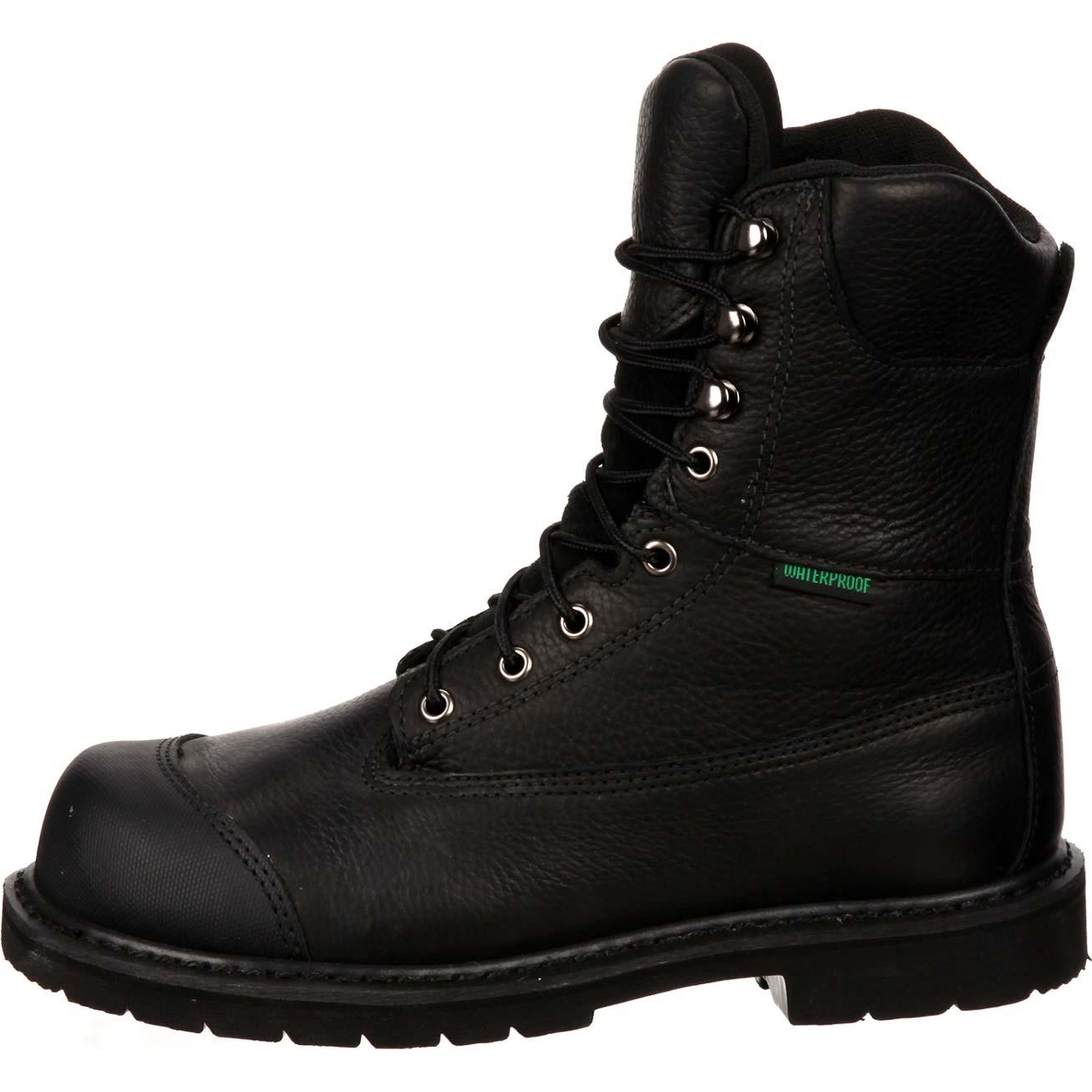 high quality steel toe work boots