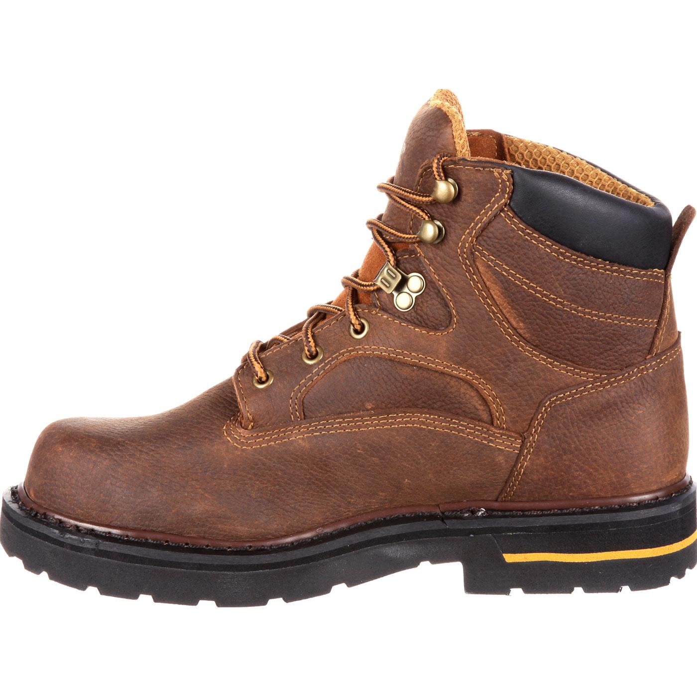 high quality steel toe work boots