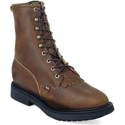 Justin double shop comfort work boots