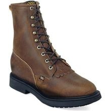 Justin Work Conductor Double Comfort Lacer Western Work Boot