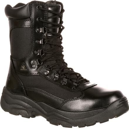Black rocky work boots cheap