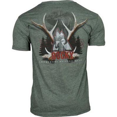 Rocky Elk T-Shirt, MOSS, large