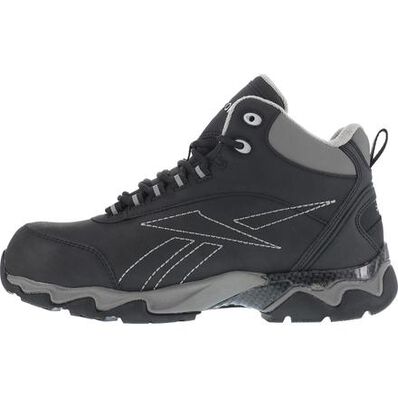 Reebok Beamer Men's Composite Toe Internal Metatarsal Guard Waterproof Black Work Hiker, , large