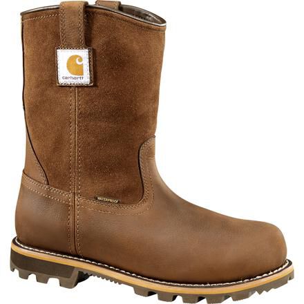 Carhartt pull on steel toe deals boots