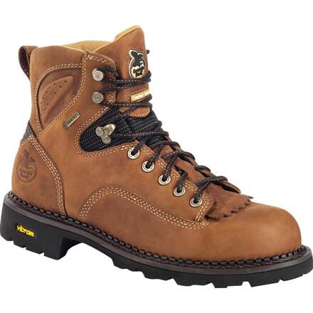 GORE TEX Waterproof Low Heel Logger Boot by Georgia Boot G036