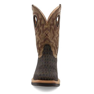 Twisted X Men's 12-Inch Alloy Toe Electrical Hazard Western Work Boot, , large