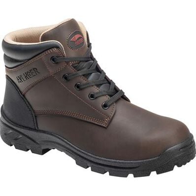 Avenger Builder Men's Steel Toe Electrical Hazard Work Boot, , large