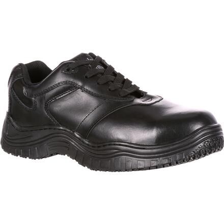 SlipGrips Steel Toe Slip Resistant Work Shoe 5502