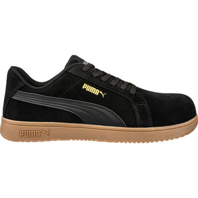 Puma Safety Iconic Suede Men's Fiberglass Toe Electrical Hazard Athletic Work Shoe, , large