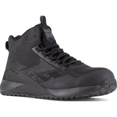 Reebok Nano X1 Adventure Work Mid Men's Composite Toe Electrical Hazard Athletic Work Shoe, , large