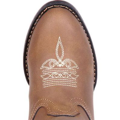 Lil' Outlaw™ by Durango® Big Kids' Embossed Western Boot, , large