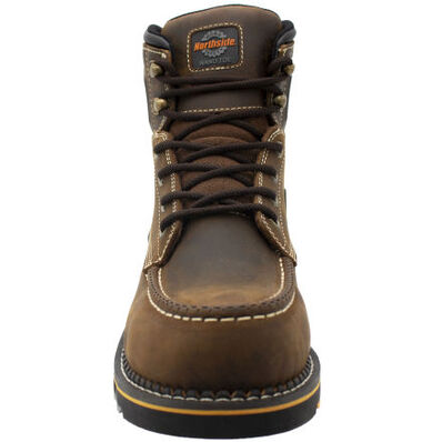 Northside Work Roanoke Men's 6-inch Nano Toe Electrical Hazard Waterproof Work Boot, , large