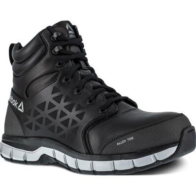 Reebok Sublite Cushion Work Men's 6 inch Alloy Toe Electrical Hazard Athletic Work Shoe, , large