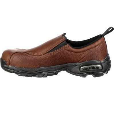 Nautilus Steel Toe Static-Dissipative Slip-On Work Shoe, , large