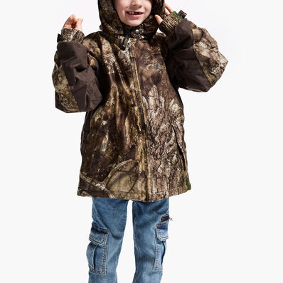 Rocky Junior ProHunter Waterproof Insulated Hooded Jacket, REALTREE APX, large