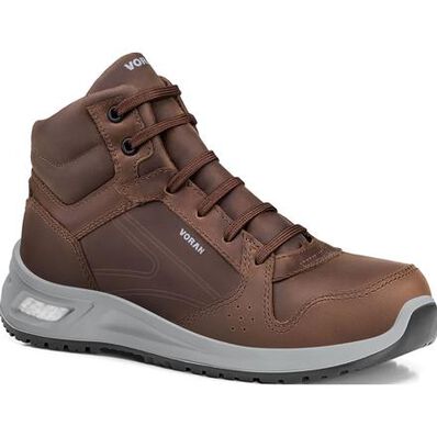 Voran SportSafe Energy 910 Men's 6-inch Aluminum Toe Electrical Hazard Leather Work Boot, , large