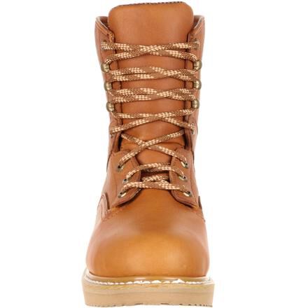 georgia steel toe wedge work boots
