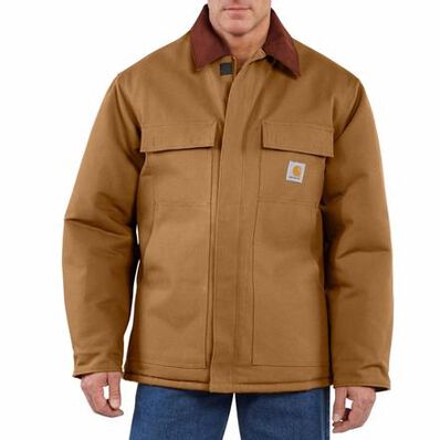 Carhartt Duck Traditional Arctic Quilt-Lined Coat, , large