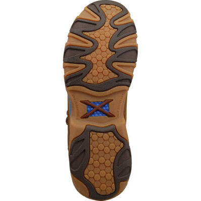 Twisted X Work Driving Moc Men's Nano Toe Electrical Hazard Chukka Work Shoe, , large