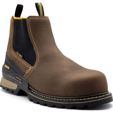 Avenger A-Max Dozer Men's Composite Toe Electrical Hazard Waterproof Chelsea Pull-on Work Boot, , large