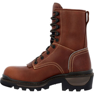 Rocky Rams Horn Logger Waterproof Composite Toe Work Boot, , large