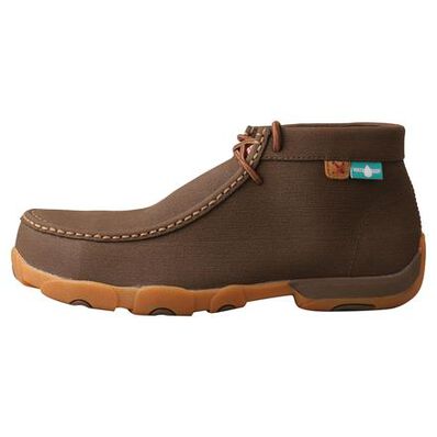 Twisted X Work Driving Moc Men's Nano Toe Electrical Hazard Waterproof Chukka Work Shoe, , large