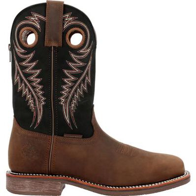 Georgia Boot Carbo-Tec Elite Steel Toe Waterproof Western Work Boot, , large Georgia Boot Carbo-Tec Elite Steel Toe Waterproof Western Work Boot, , large