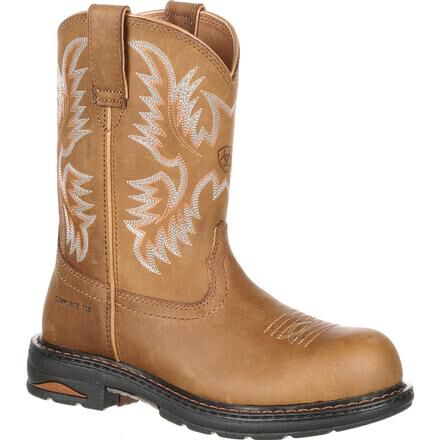 Women s Composite Toe Pull On Work Boots by Ariat Tracey 10008634