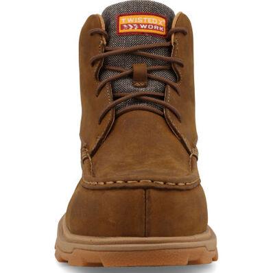 Twisted X Work Women's 6-inch Nano Toe Electrical Hazard Leather Work Boot, , large