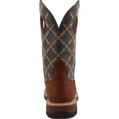 Twisted X Men's 12-Inch Carbon Nano Toe Electrical Hazard Western Work Boot, , large