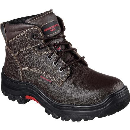 Skechers steel cheap toe boots