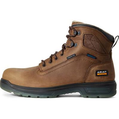 Ariat Turbo Men's CSA Carbon Toe Electrical Hazard Puncture-Resistant Waterproof Work Boot, , large