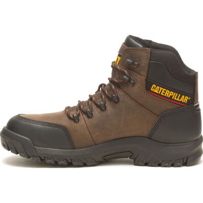 Cat Resorption Men's 6-inch Composite Toe Electrical Hazard Waterproof Work Boot, , large