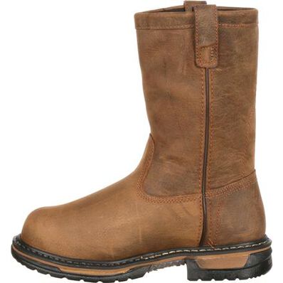 Rocky IronClad Internal MetGuard Pull-On Boots, , large