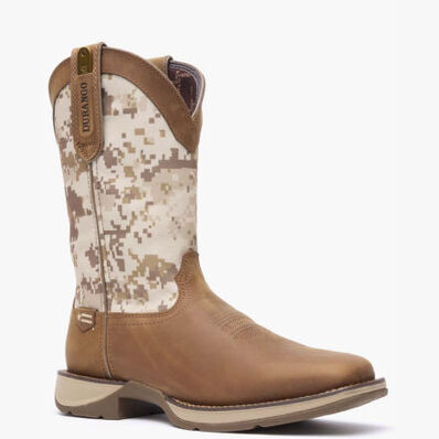 Rebel™ by Durango® Desert Camo Pull-on Western Boot, , large