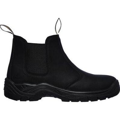 SKECHERS Work Tapter Men's Steel Toe Electrical Hazard Slip-On Chelsea Work Boot, , large