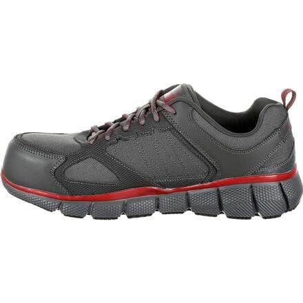 SKECHERS Telfin Composite Toe Puncture Reisistant Slip Resistant Work Athletic Shoe 77132CCRD