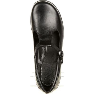 4Eursole Comfort 4Ever Women's Black T-Strap Shoe, , large