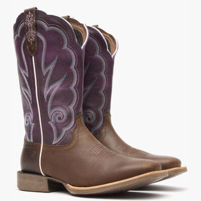 Durango® Lady Rebel Pro™ Women's Ventilated Plum Western Boot, , large