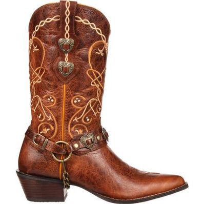 Crush™ by Durango® Women's Heartbreaker Concho Western Boot, , large