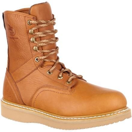 Georgia square toe work boots clearance