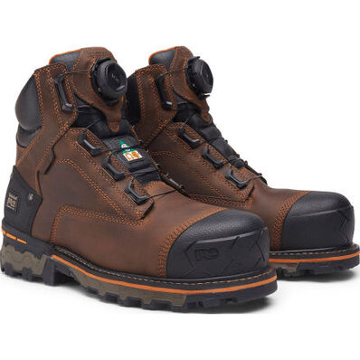 Timberland PRO Boondock CSA BOA Men's 6-inch Composite Toe Puncture-Resisting Waterproof Work Boot, , large