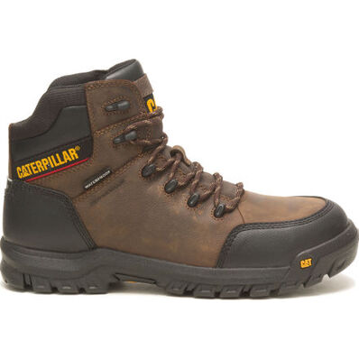 Cat Resorption Men's 6-inch Composite Toe Electrical Hazard Waterproof Work Boot, , large
